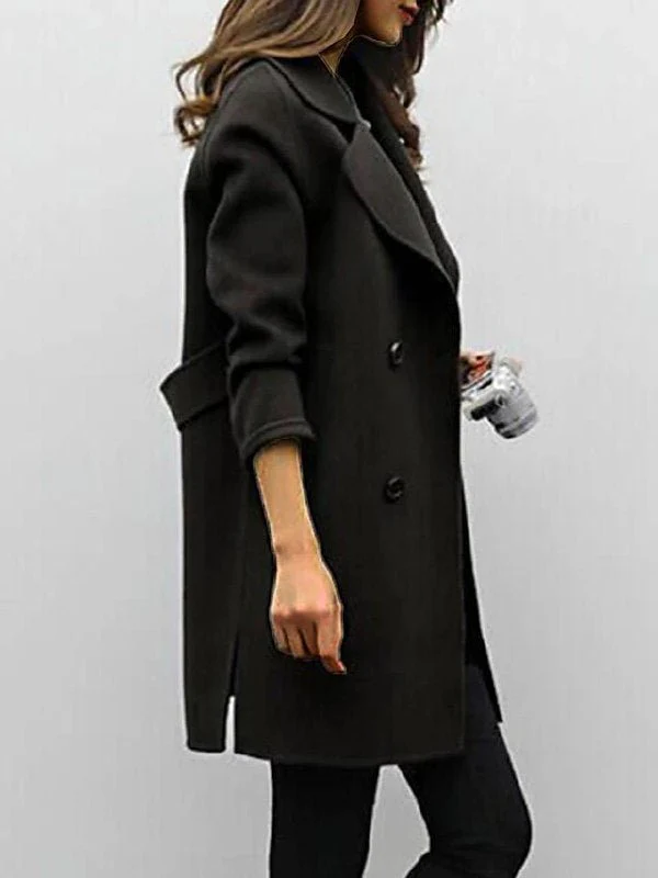 Adley Elegant Double-Breasted Overcoat (Manteau élégant à double boutonnage) – Image 7